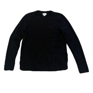 💜 Old Navy Black Crew Neck Long Sleeve Sweater - Size Small (S/P)